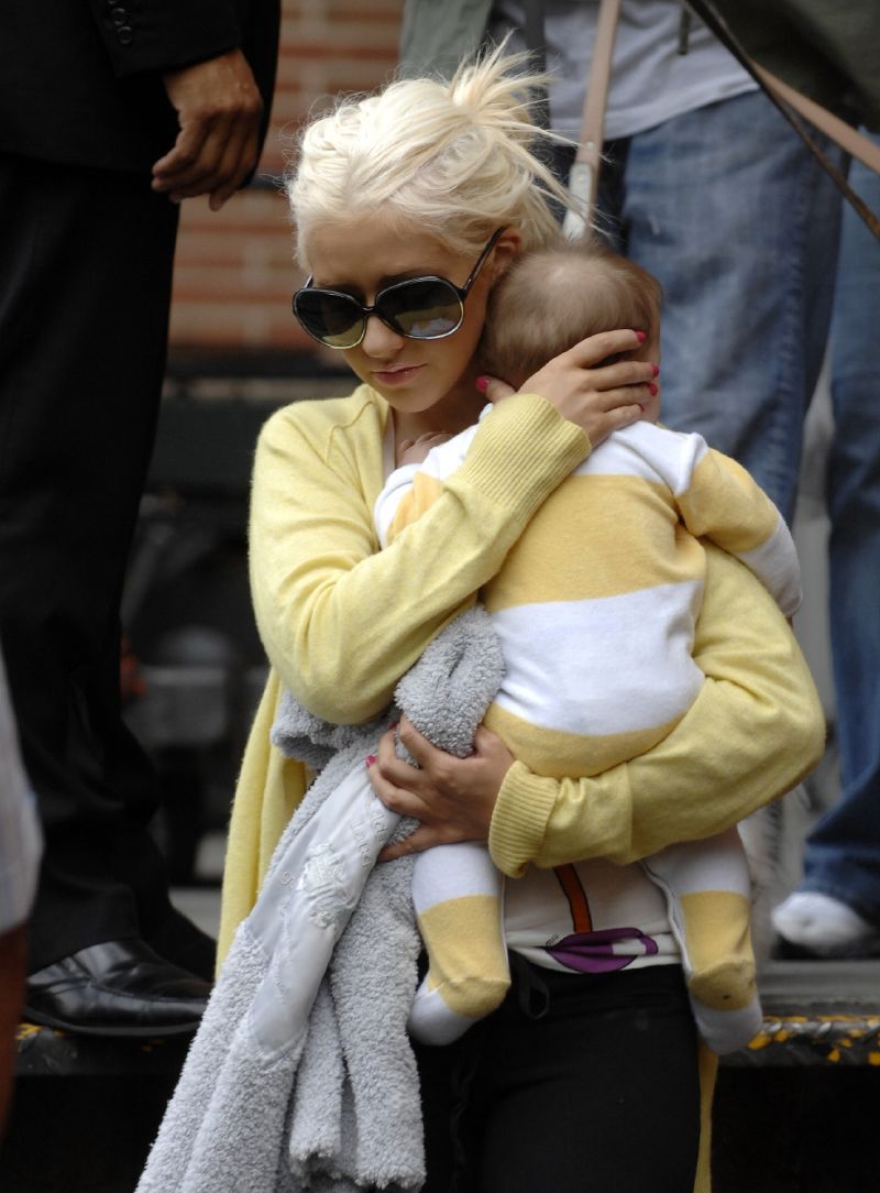 Christina Aguilera přivedla v roce 2008 na svět syna Maxe.