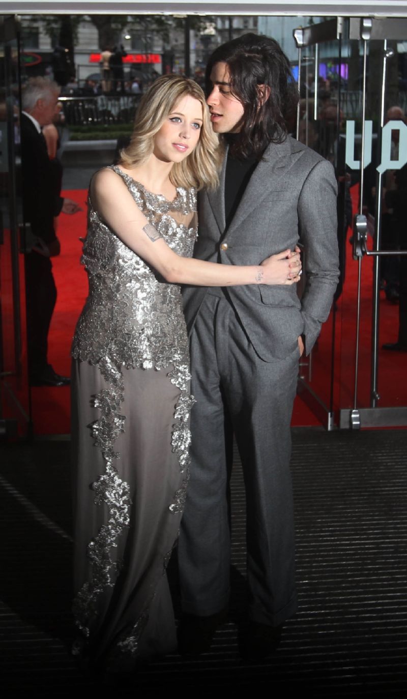 Peaches Geldofová a její druhý manžel Tom Cohen.
