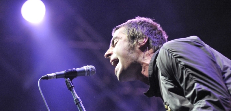 Frontman zaniklé britské popové skupiny Oasis Liam Gallagher.