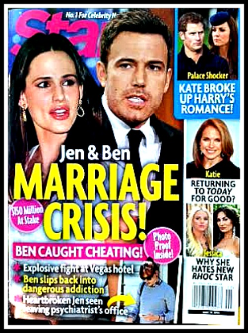 Podle magazínu Star má prý dvojice v manželství problémy.