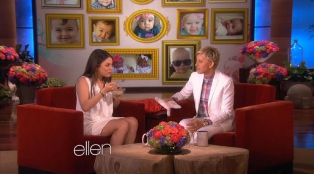 Herečka poprvé přiznala těhotenství v show Ellen DeGeneresové.