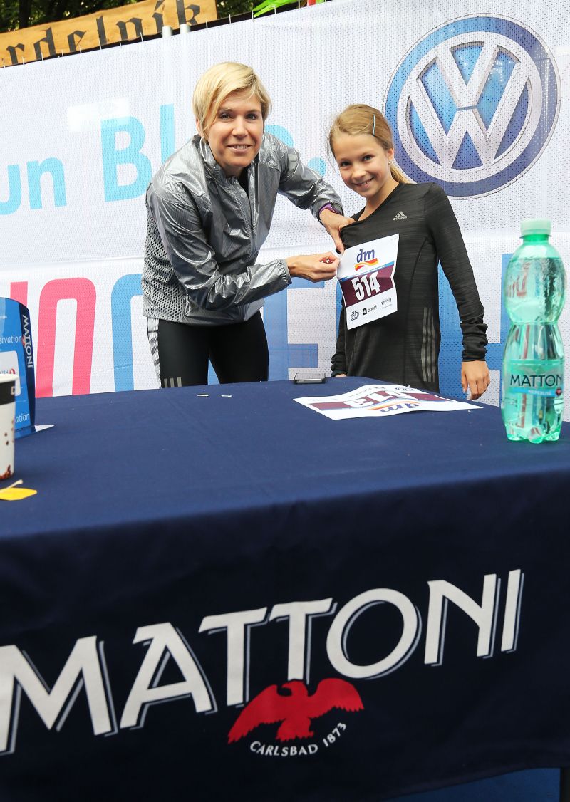 Běžela i Kateřina Neumannová s dcerou.