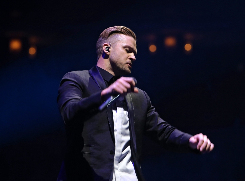Justin Timberlake vystoupil i v Praze.