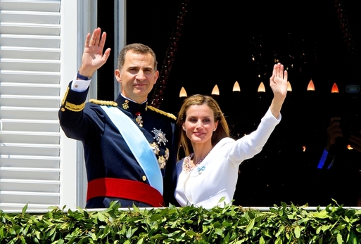 Tohle je nový španělský královský pár.