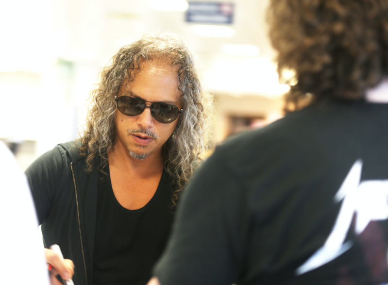 Kirk Hammett potěšil část svých fanoušků.