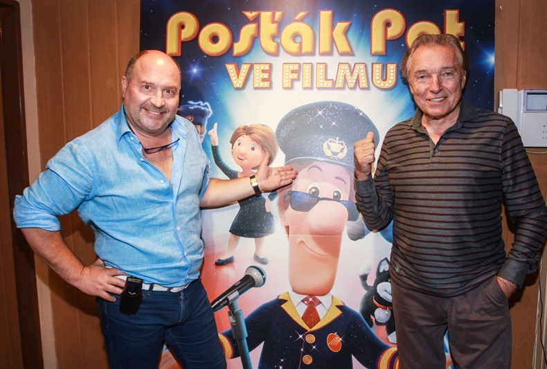 Karel Gott a Michal David spolupracovali na dabingu nového kresleného filmu.