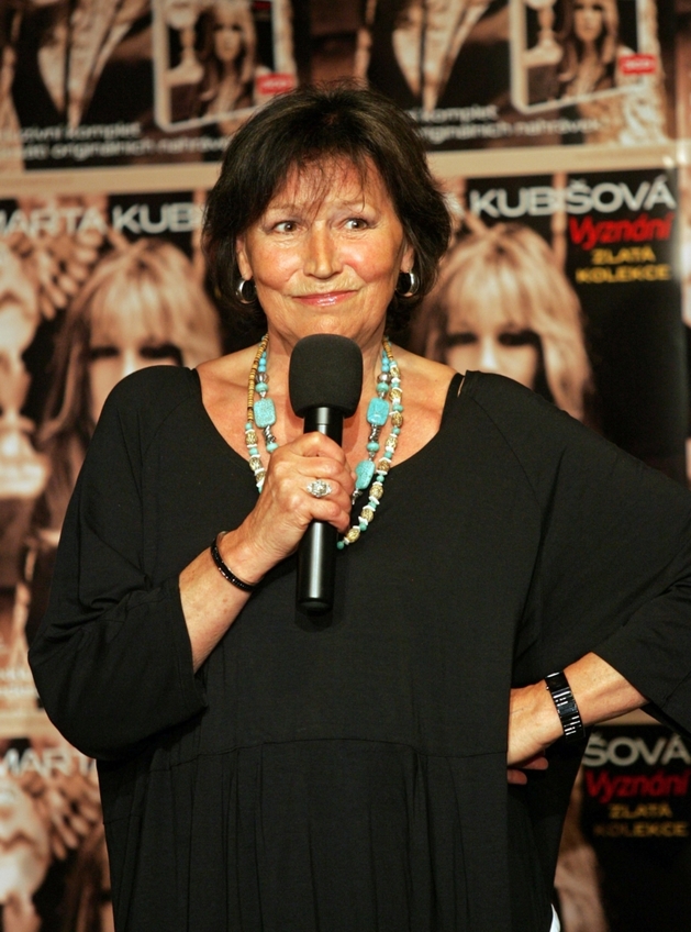 Marta Kubišová plánuje v pětasedmdesáti letech konec kariéry.