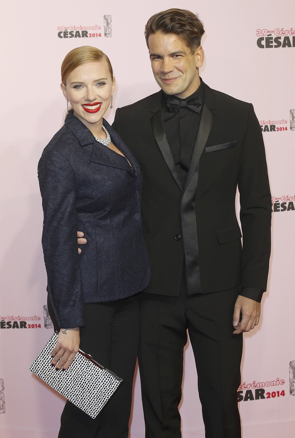 Novopečení rodiče Scarlett Johanssonová a Romain Dauriac.