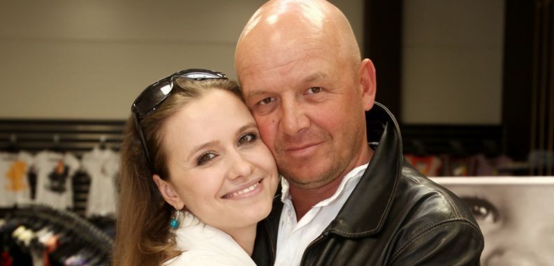 Zuzka se svým manželem hercem Pavlem Nečasem.