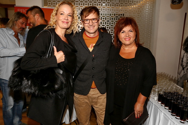 Petr Kotvald s představitelkou Donny Alenou Antalovou a Hankou Křížkovou, která se představí v roli Rosie. 