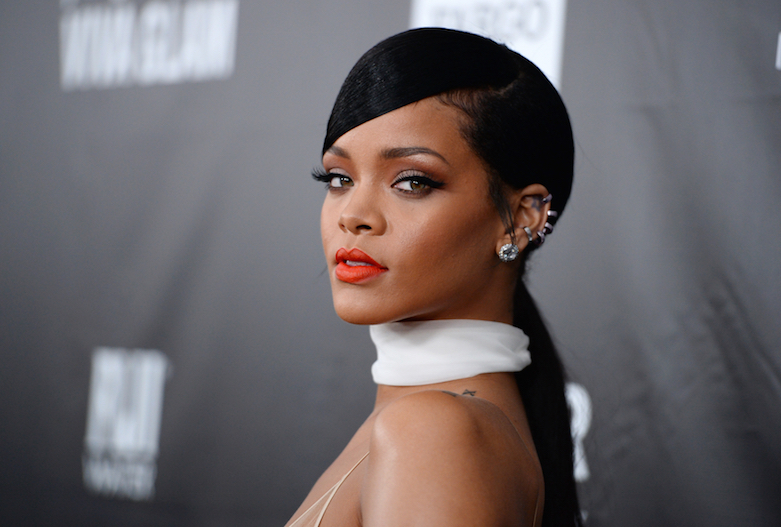 Rihanna se prošla po chodbách Bílého domu.