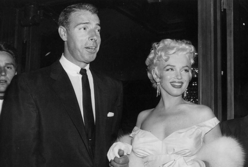 Marilyn Monroe a Joe DiMaggio v době, kdy se ještě milovali.