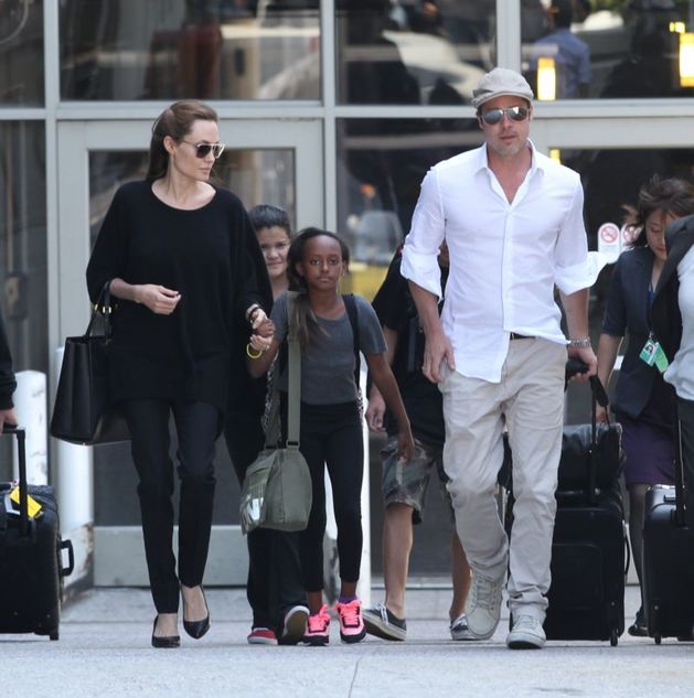 Angelina a Brad mají početnou rodinu.