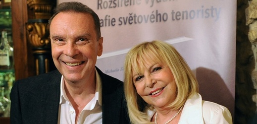 Hana Zagorová s manželem Štefanem Margitou.