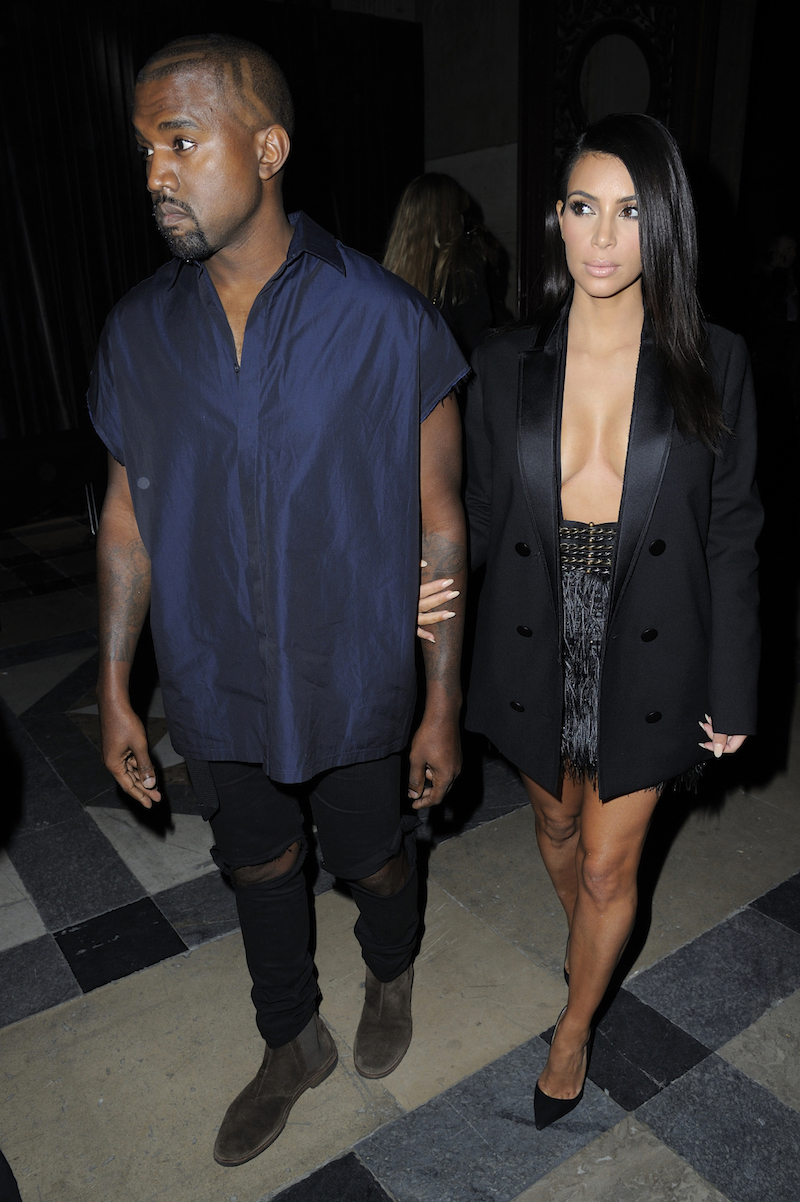 Kanye je často autorem outfitů své manželky.