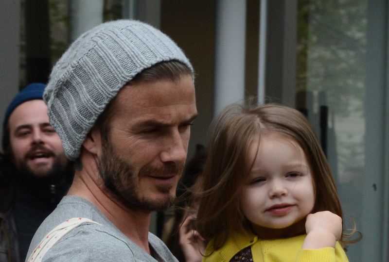 David Beckham je pyšný táta.