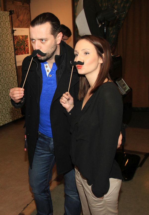 Ruda se v kině potkal i se svou bývalou partnerkou Veronikou Arichtevou.