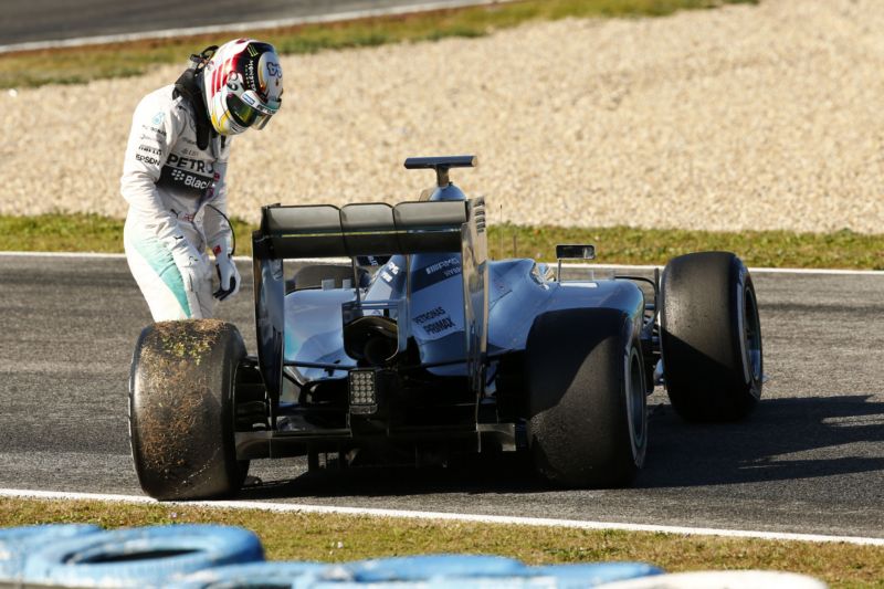 Testování v Jerezu se mu nepodařilo.