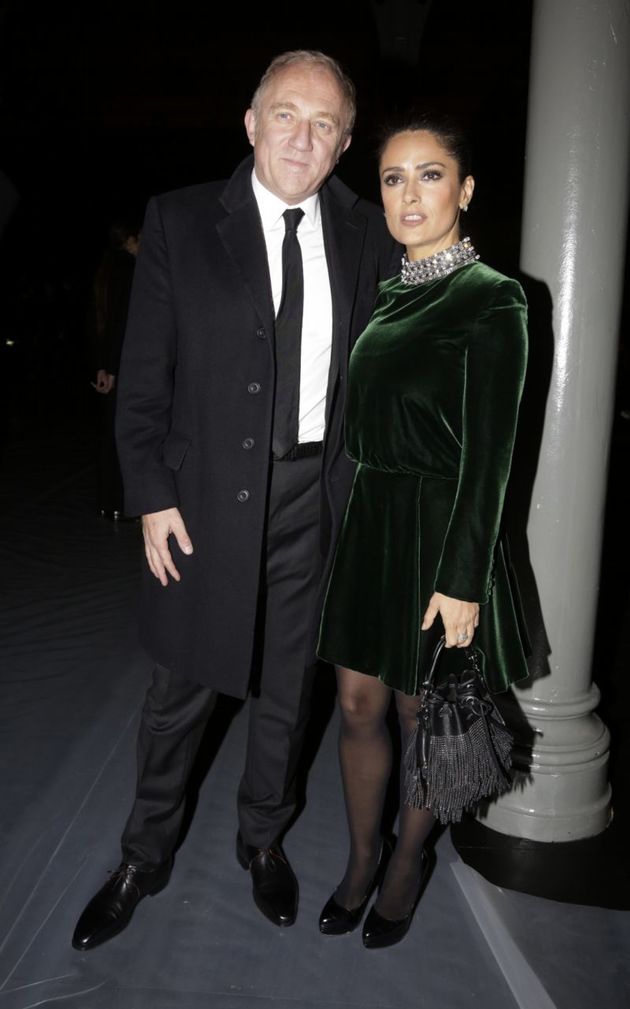 S manželem François-Henrim Pinaultem jsou spolu od roku 2009.