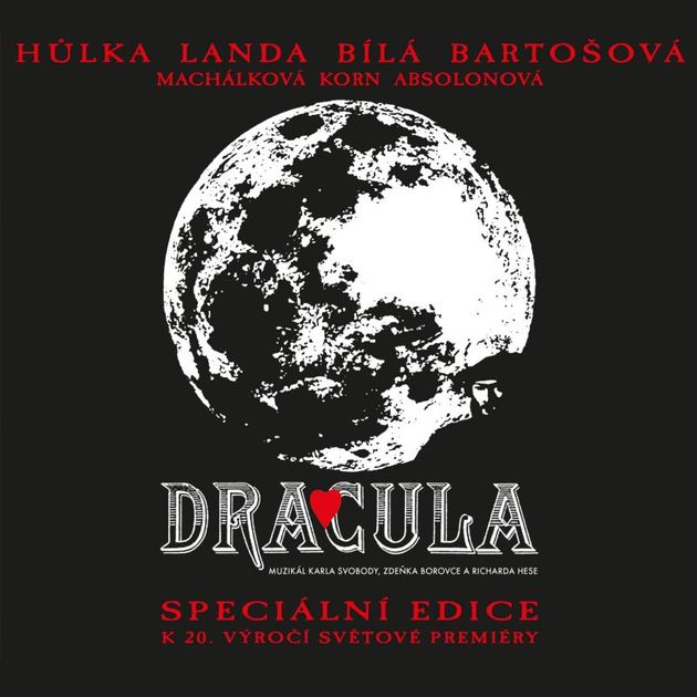 Fanoušky potěší speciální edice CD muzikálu Dracula.
