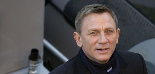Herec Daniel Craig, představitel agenta Bonda.