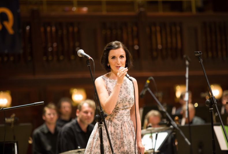 Radka Fišarová zpívala na dobročinném koncertě nadačního fondu Slunce pro všechny.