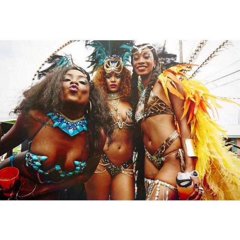 Rihanna se karnevalu pravidelně účastní.