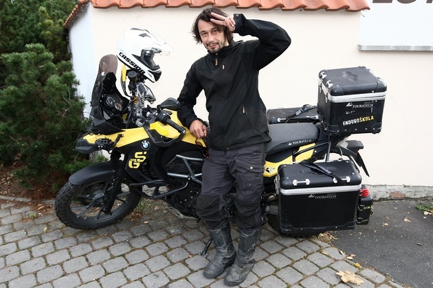 Pavel Liška jezdí na motorce už dlouhá léta.