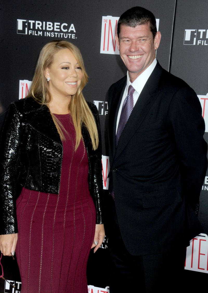 Pak už ale rodávala Mariah i James jen samé spokojené úsměvy.