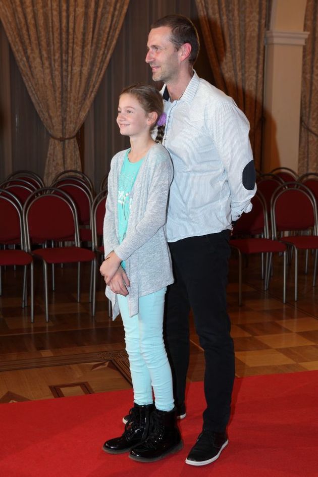 Dcera Petra Havlíčka už je velká holka.