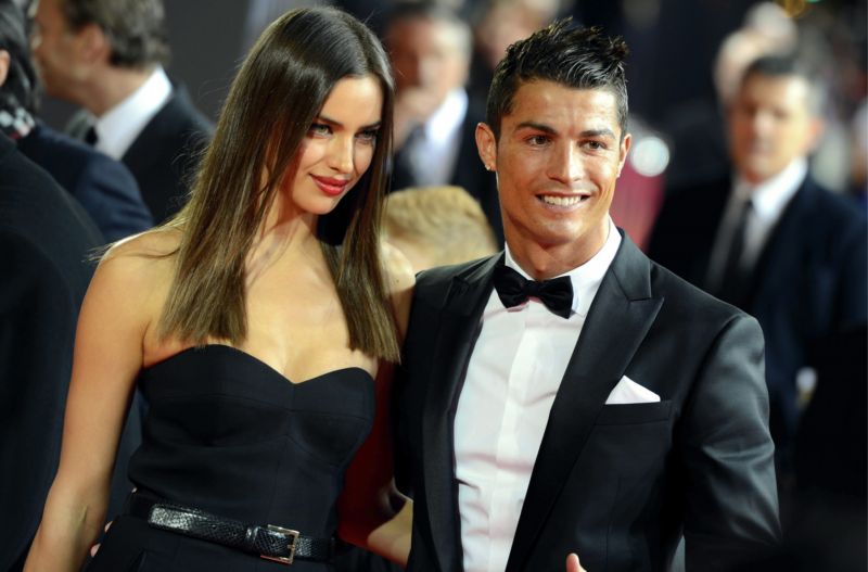 Cristiano Ronaldo a Irina Shayk se nerozešli zrovna v přátelském duchu. 