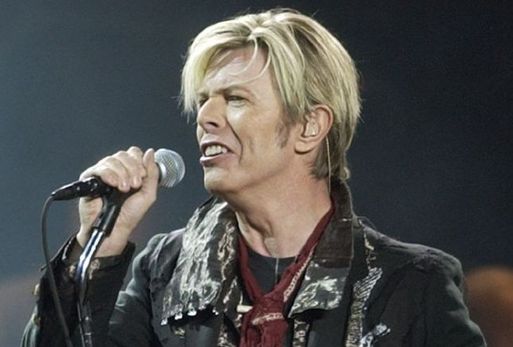 David Bowie na snímku z roku 2003.