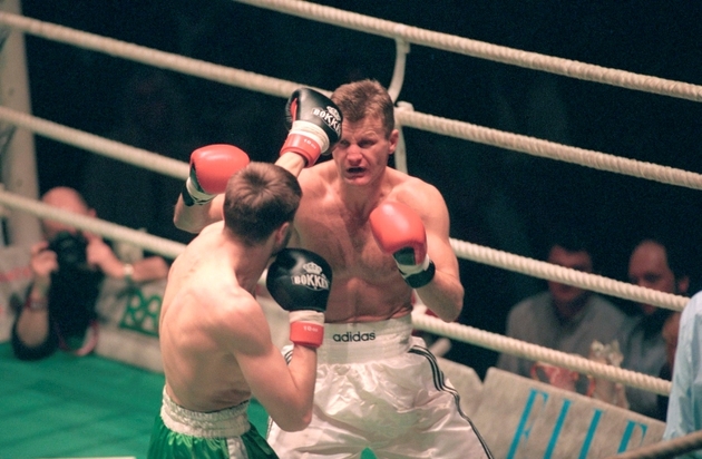 V ringu rozdával boxer pěkně tvrdé rány.