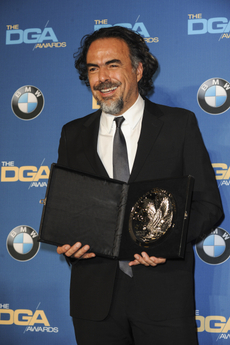 Iñárritu s cenou od americké Asociace filmových režisérů, taktéž za film Revenant Zmrtvýchvstání.