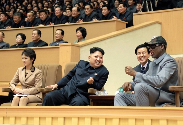 Dennis Rodman je kamarád severokorejského diktátora Kim Čong-una.