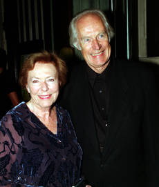 Producent skupiny The Beatles George Martin s manželkou Judy Martinovou.