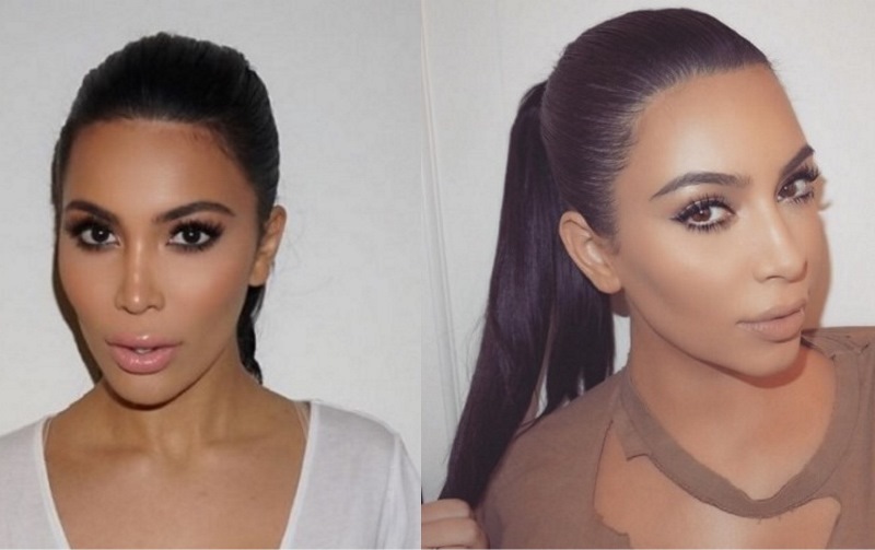 Uhodli byste, která z těch dvou je pravá Kim Kardashian? Ta vlevo to není.