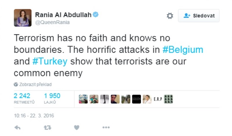 Teroristické útoky v Belgii a Turecku jí otřásly.