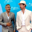 Brad Pitt a George Clooney si navzájem dělají naschvály.