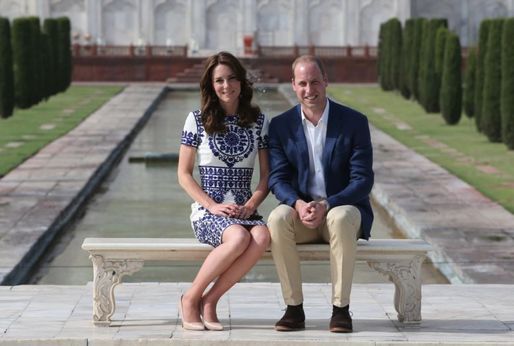 Kate a William na návštěvě Indie a Bhútánu.