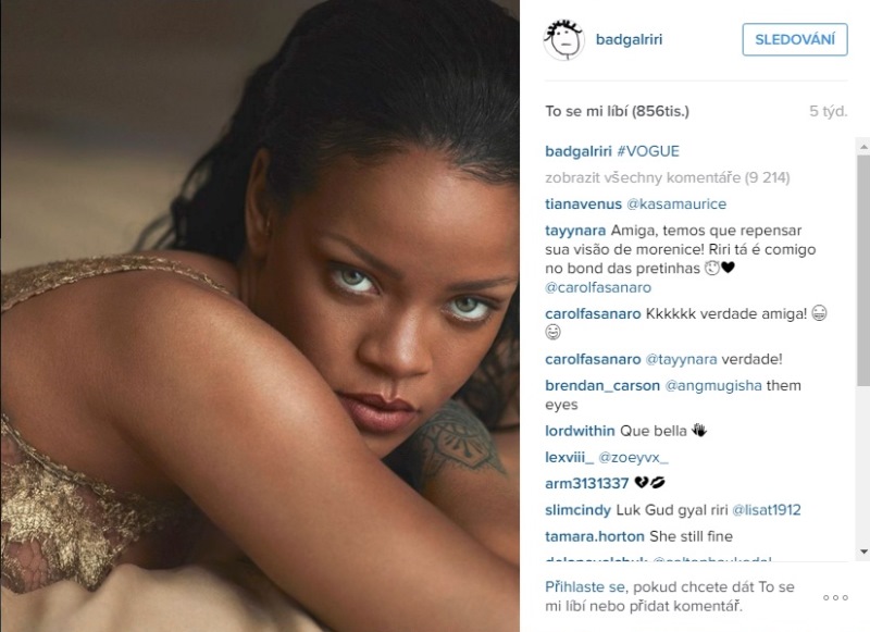 Rihanna je zatraceně sexy a moc dobře to o sobě ví.