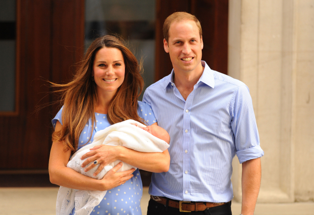 Malý George Alexander Louis se šťastnému páru narodil 22. července 2013. 