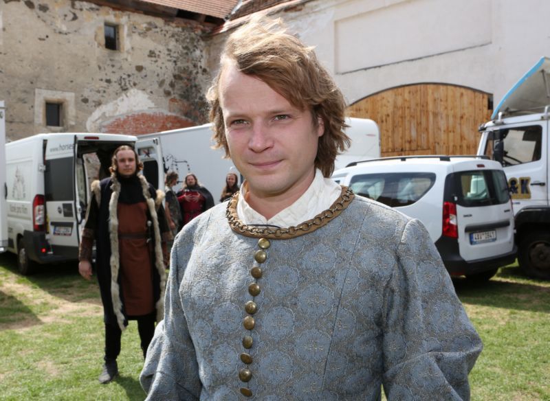 Kryštof Hádek jako Karel IV.