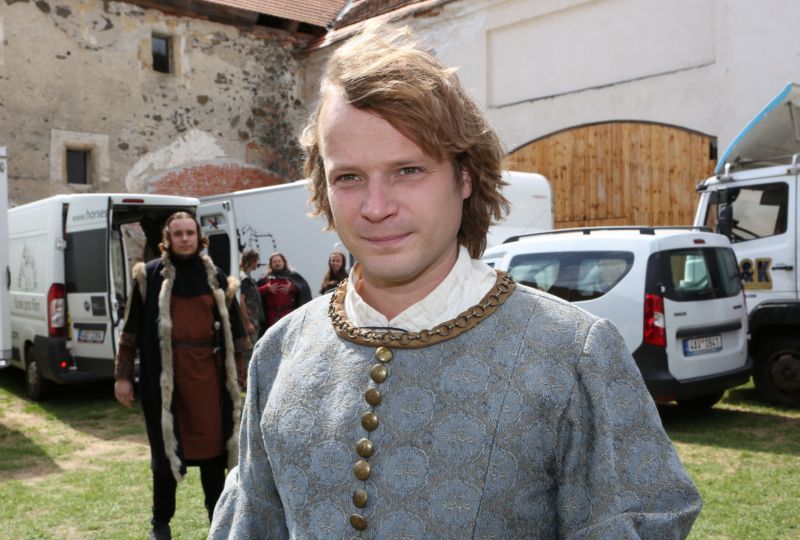Kryštof Hádek jako Karel IV.