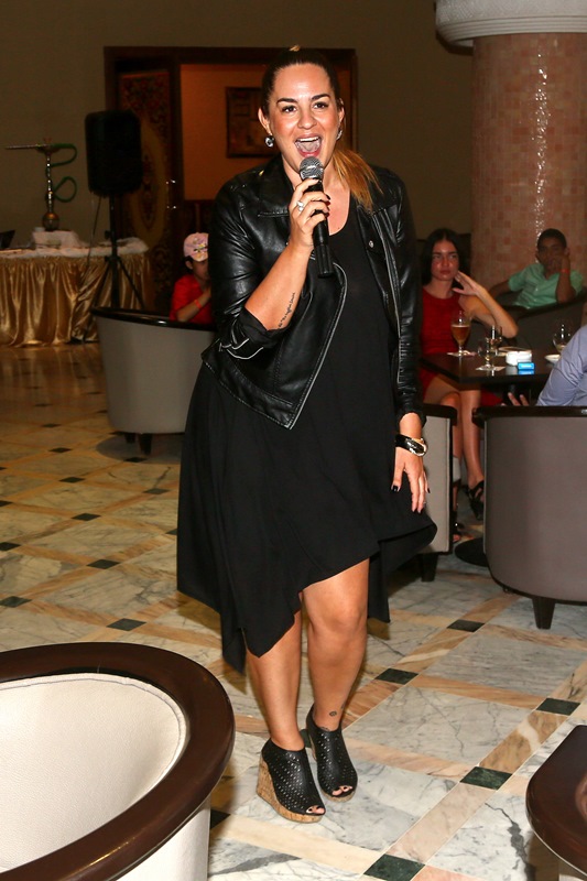 Leona Gyöngyösi zpívá nejraději gospelly a v tuniském hotelu Marillia našla vděčné posluchače.