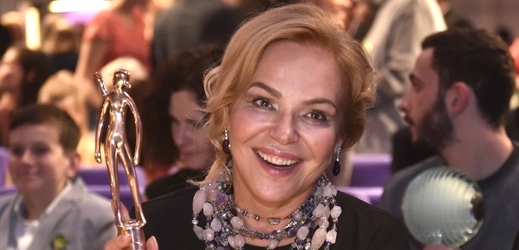 Dagmar Havlová navštívila zlínský filmový festival pro děti a mládež.