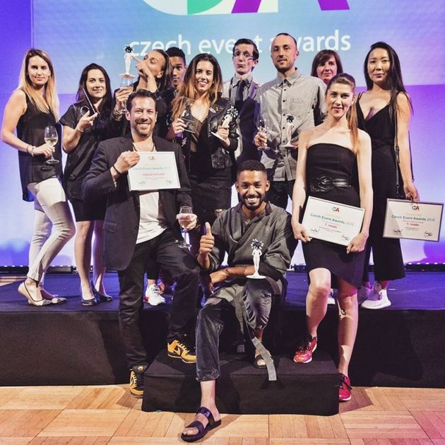 Yemi a jeho tým doslova ovládli Czech Event Awards 2016.