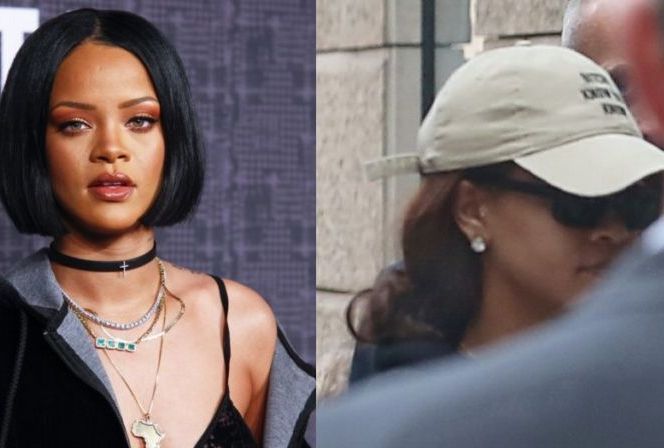 Rihanna dorazila do Prahy luxusním autobusem. Nenalíčená, maskovaná kšiltovkou a brýlemi.
