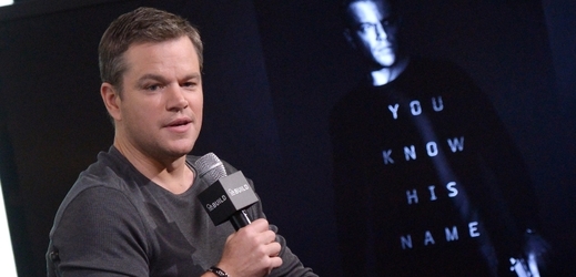 Matt Damon letos natočil čtyři filmy včetně trháku Jason Bourne.