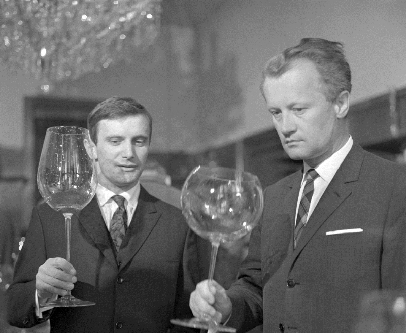 Lásku k vínu nakonec oba pánové sdíleli.